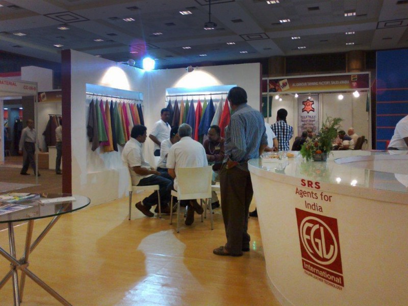FGL International alla India International Leather Fair.